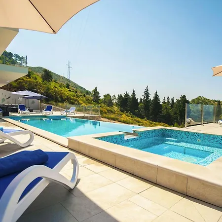 Country house Luxury Andrea With Private Pool & Jet Pool Near Dubrovnik Ivanica
